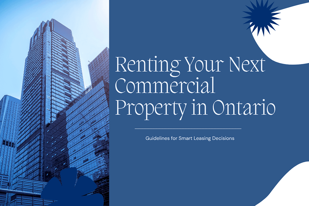 Renting a Commercial Property in Ontario