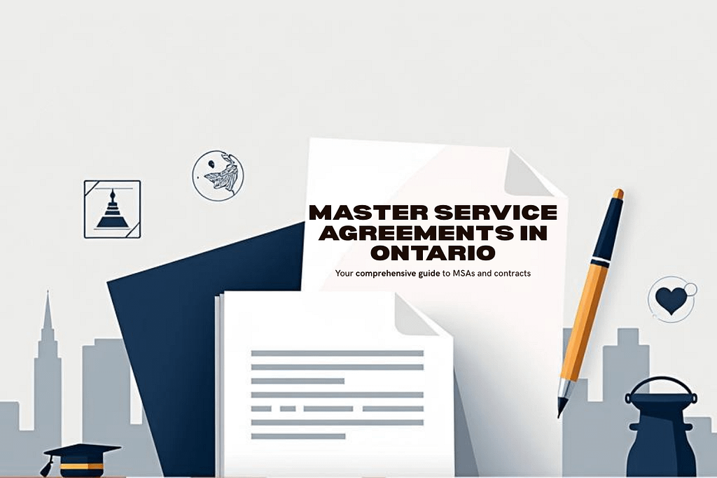 Master Service Agreements (MSAs) in Ontario: A Comprehensive Guide