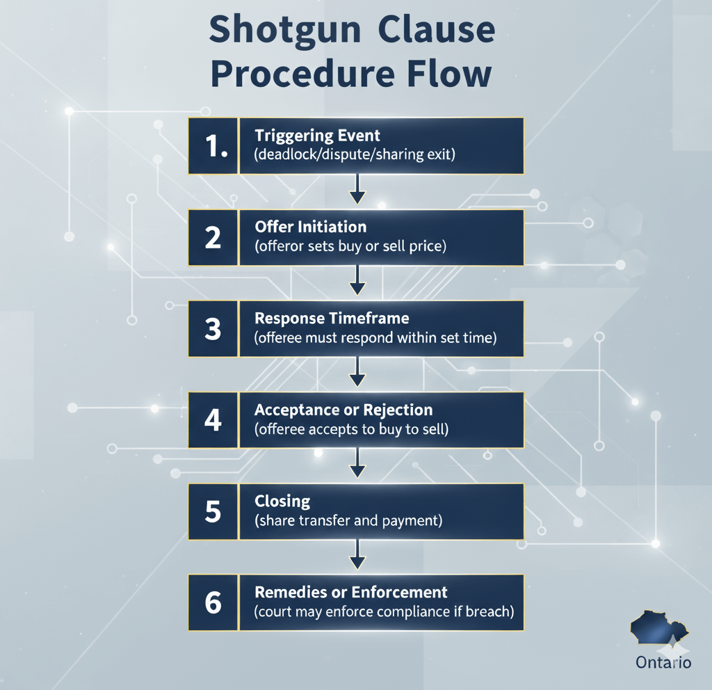 Shotgun Clauses in Shareholder Agreements: An In-Depth Resource for Ontario Business Owners